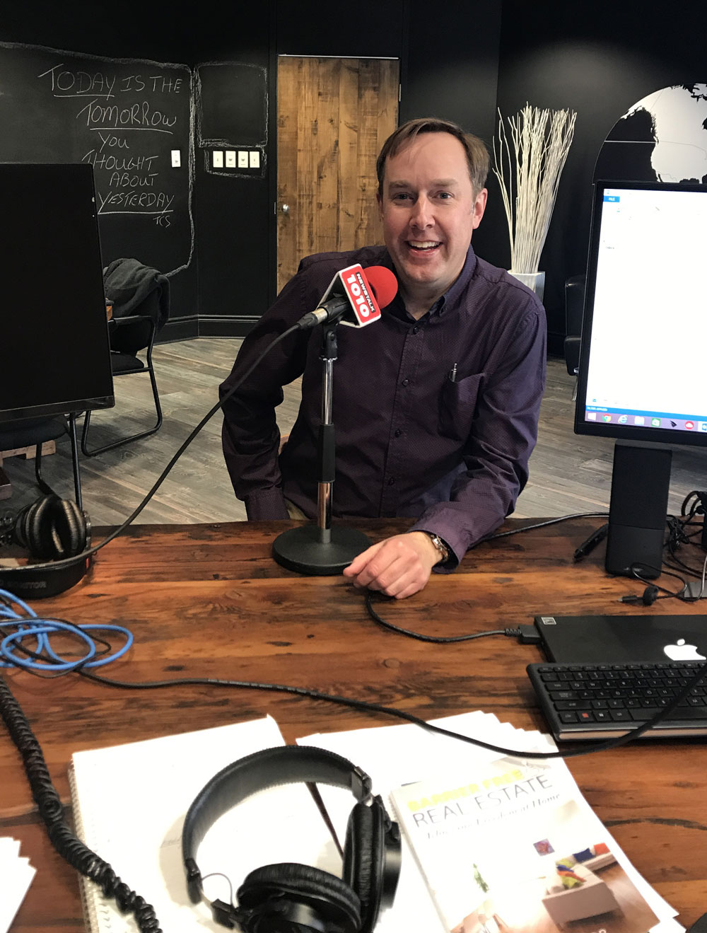 Jeffrey Kerr is interviewed on NEWSTALK 1010 Simply Real Estate Show